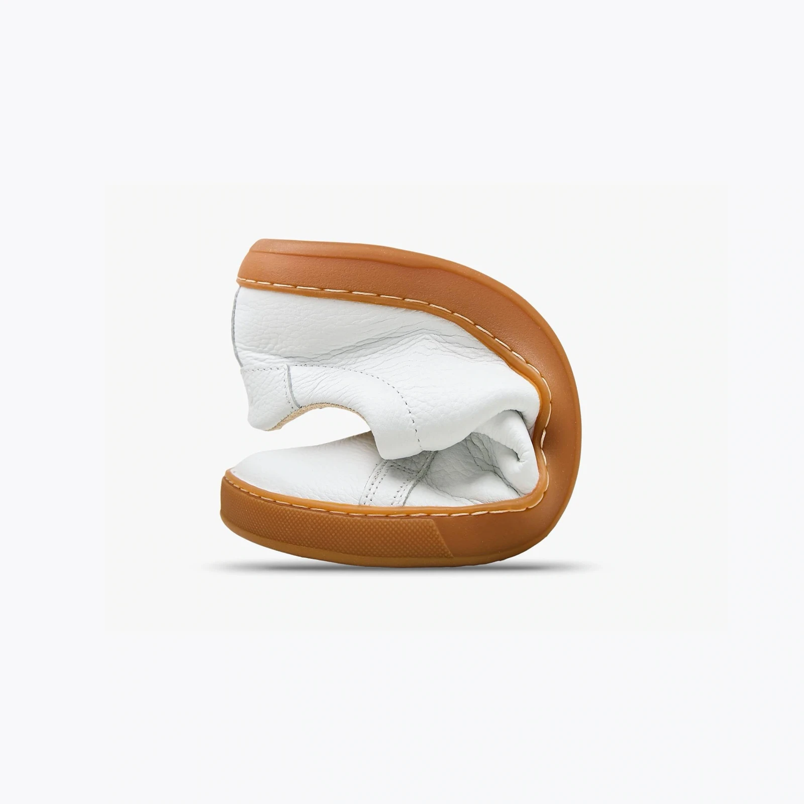 Босоногие кеды Origo Everyday Sneaker Gen 4 — белый с янтарной подошвой, фото 3