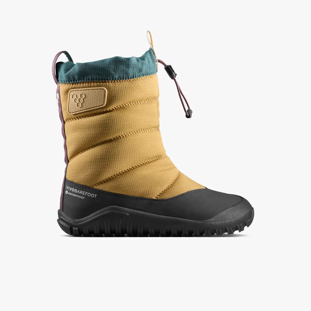 Ботинки Vivobarefoot Tracker Boot AT — для дошкольников, песочно-жёлтый