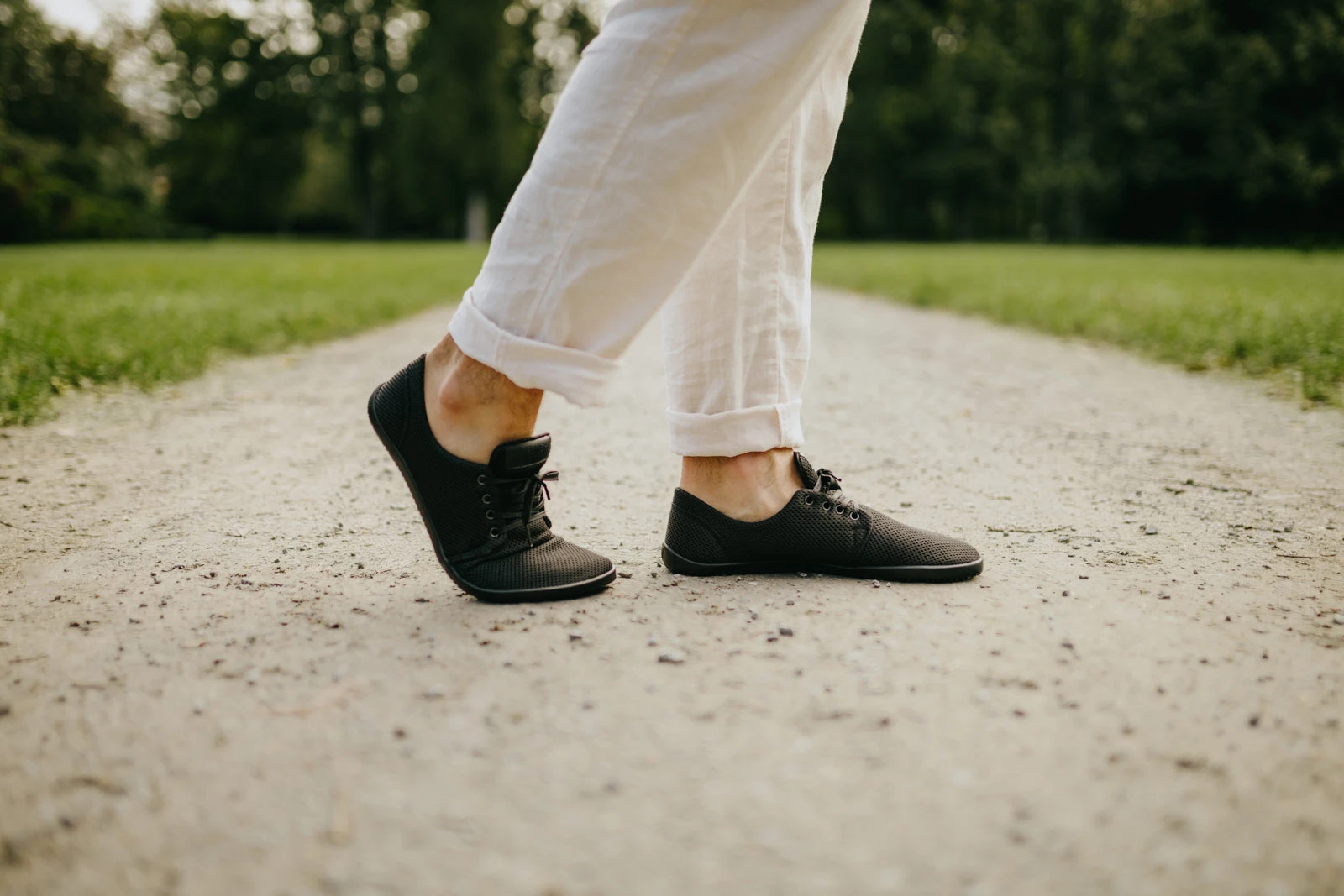Кроссовки Ahinsa AirNet Barefoot — чёрный, фото 5