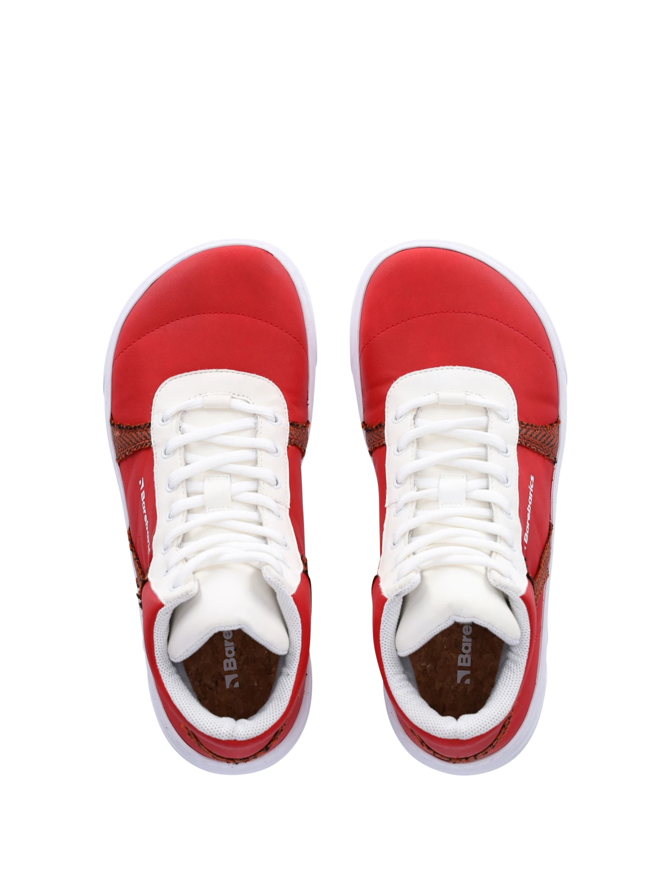 Босоногие кроссовки Barebarics Hifly - красный и белый, фото 5